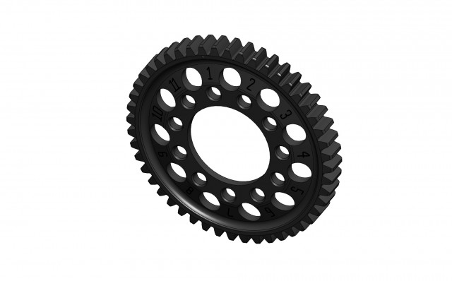 250521-60 THIS CAM GEAR HAS  11 hole VERNIER & USED IN   BBC, 426,  BAE and TFX GEAR DRIVES